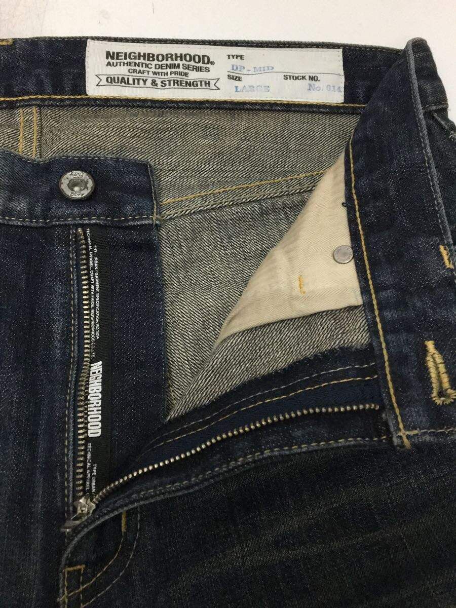 Denim Bottom Cotton Zip Ply Straight Cut Plain Navy