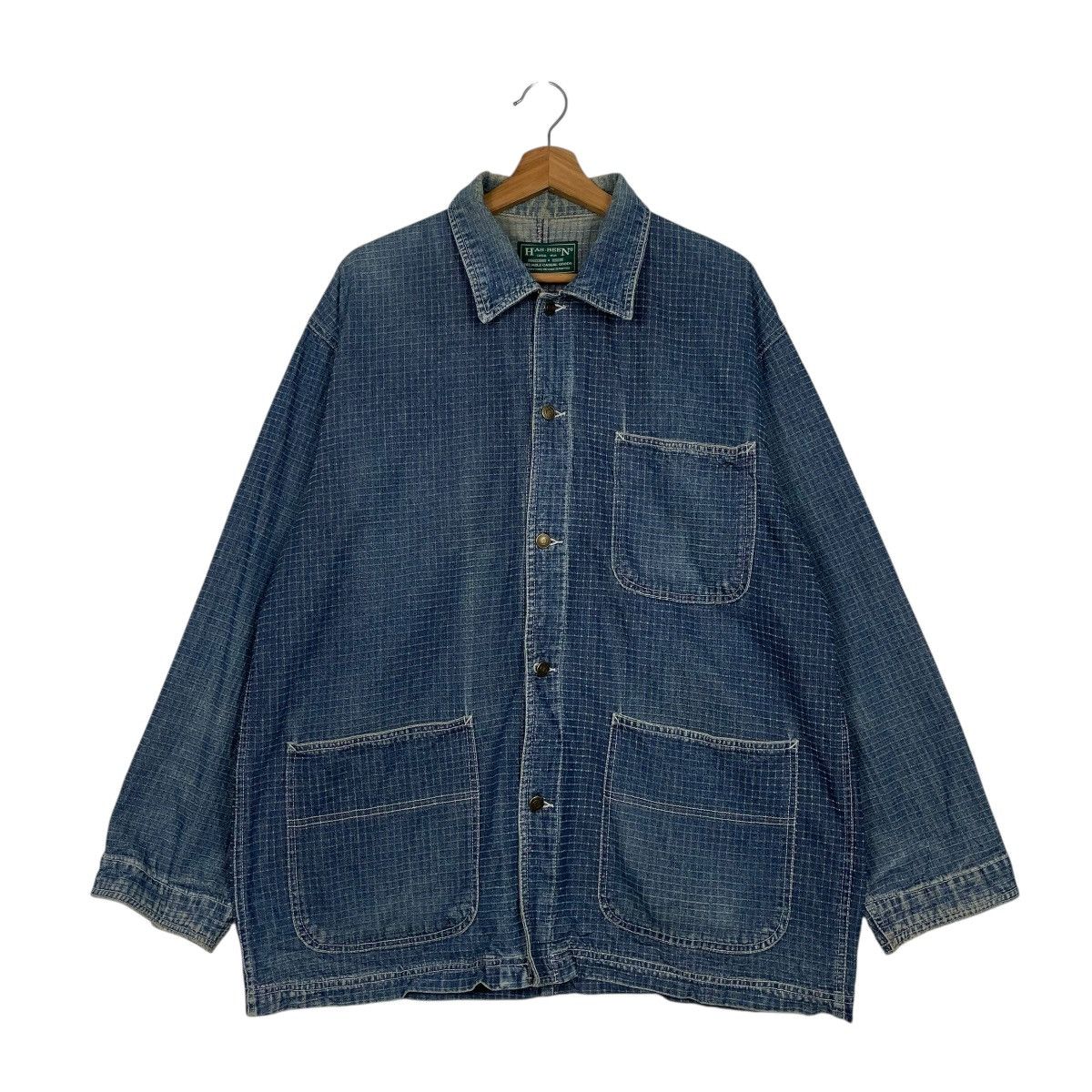 Japanese Brand Japanese Brand Has Been Sashiko Denim Jacket Size US L / EU 52-54 / 3 - 1 Thumbnail