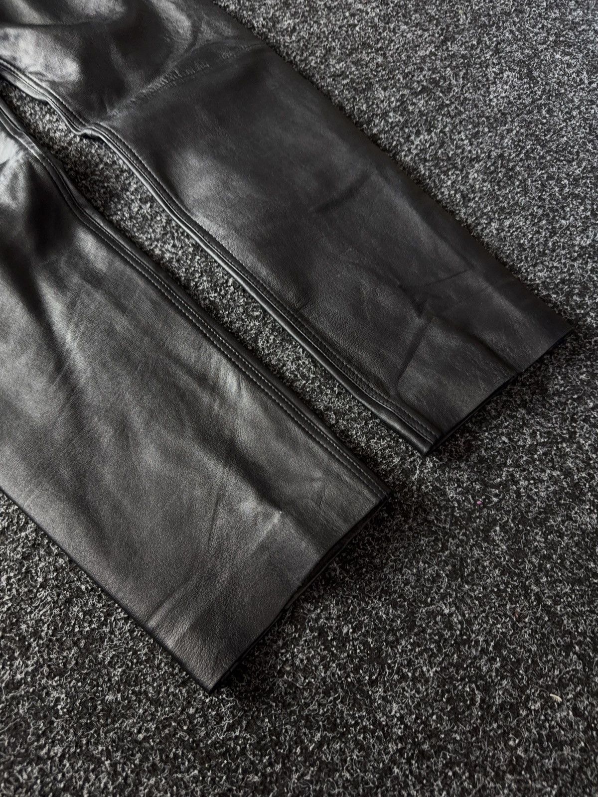 Japanese Brand Vtg Leather pants Japan style racing motor Y2K LGB Style Size US 30 / EU 46 - 17 Thumbnail