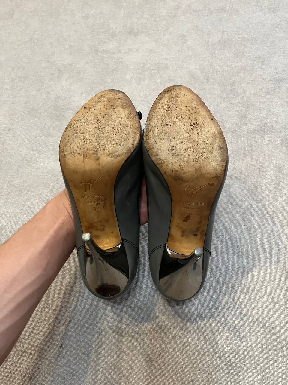 Giuseppe Zanotti Giuseppe Zanotti Open Women`s Rare Pumps Heels Gray 39 US 9 Size US 9 / IT 39 - 12 Thumbnail