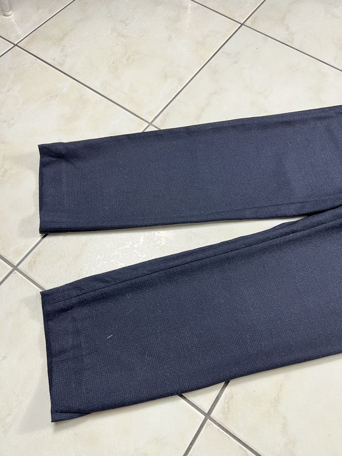 Dior Dior hedi slimane wool silk textured navy casual pants suit Size US 30 / EU 46 - 5 Thumbnail