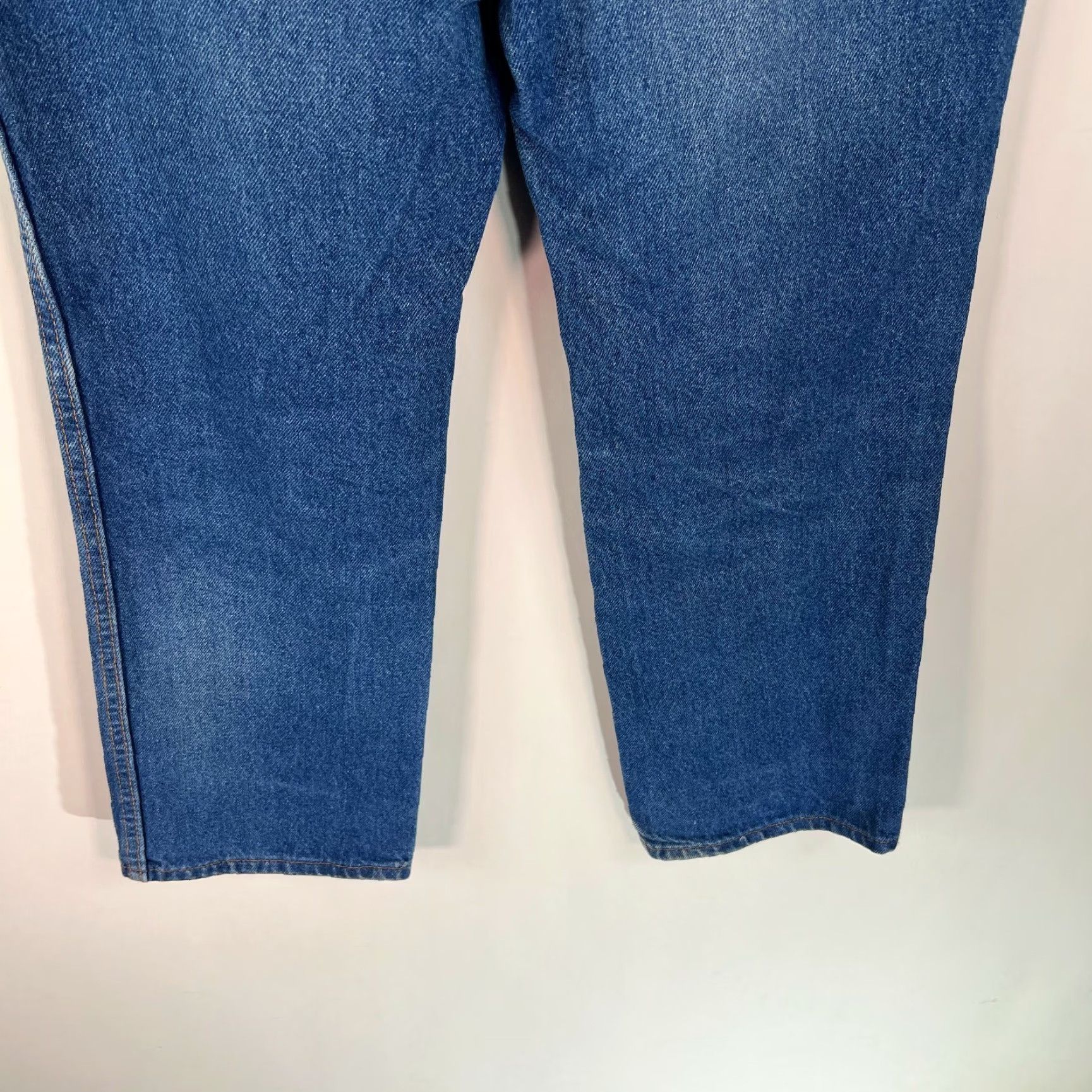 Dickies Dickies Men's Straight Leg Jeans Size 34X30 - Blue Denim, Mid Rise, Regular Fit, Classic Style Size US 32 / EU 48 - 7 Thumbnail