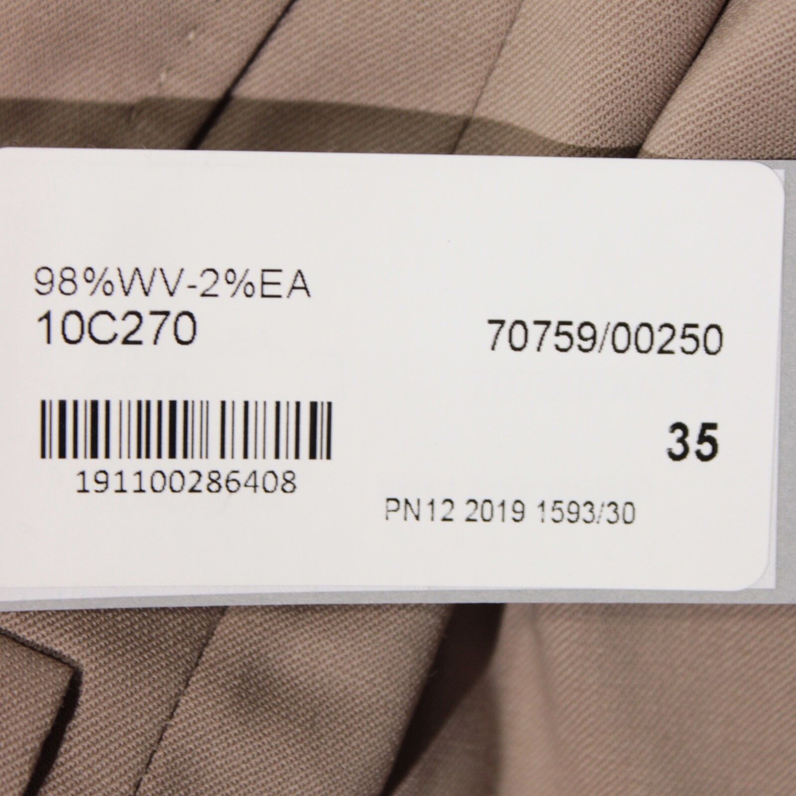 Zanella Zanella New with tags Dress Pants Size 35 US In Beige Size US 35 - 4 Thumbnail