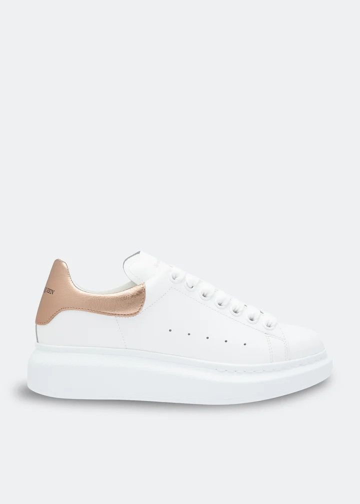 Alexander McQueen o1w1db10925 Oversized Sneaker in White Size US 5 / IT 35 - 1 Thumbnail