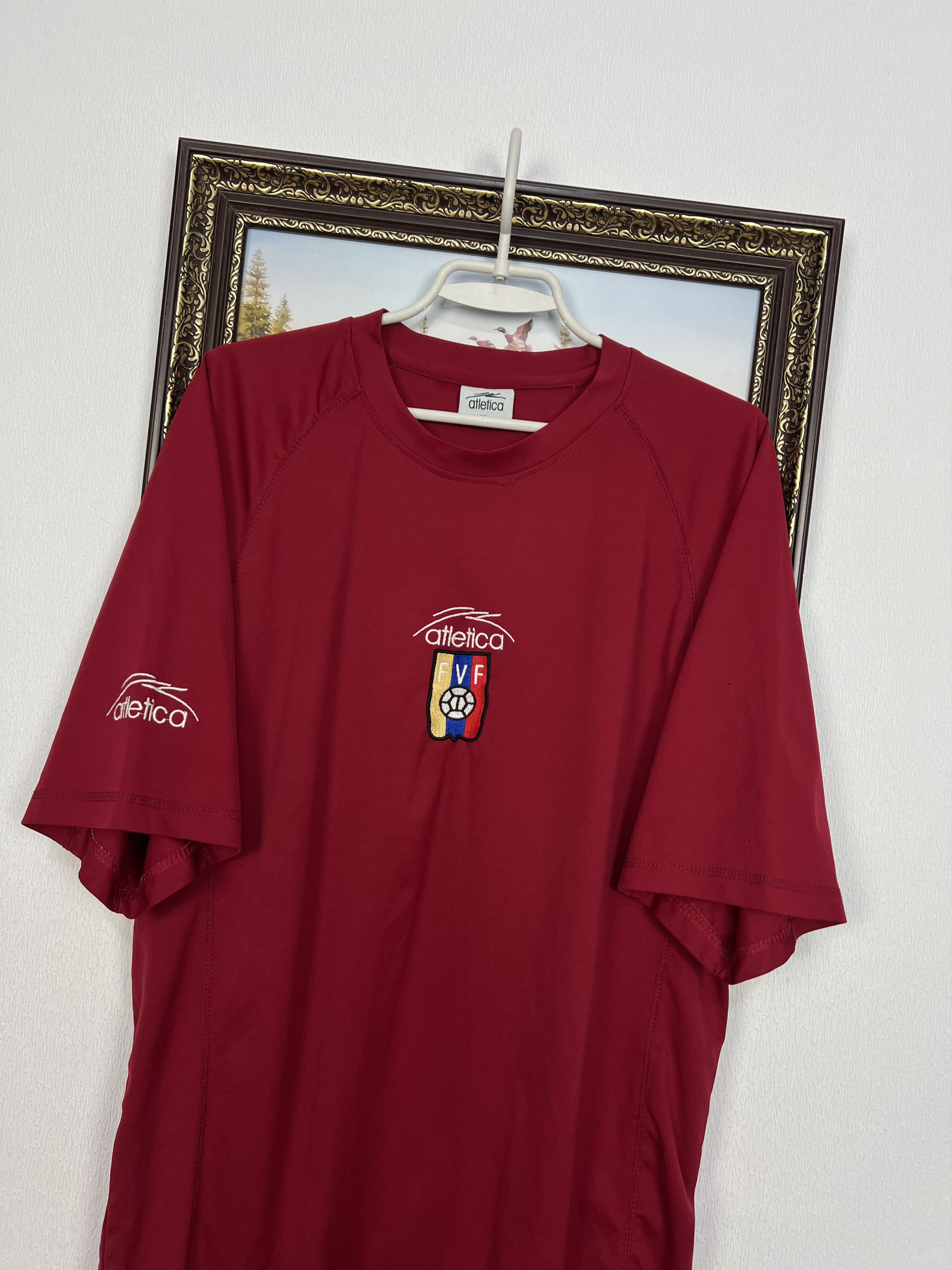 Atletica Venezuela Home football shirt 2001 Soccer Atletica Jersey Size US XL / EU 56 / 4 - 3 Thumbnail
