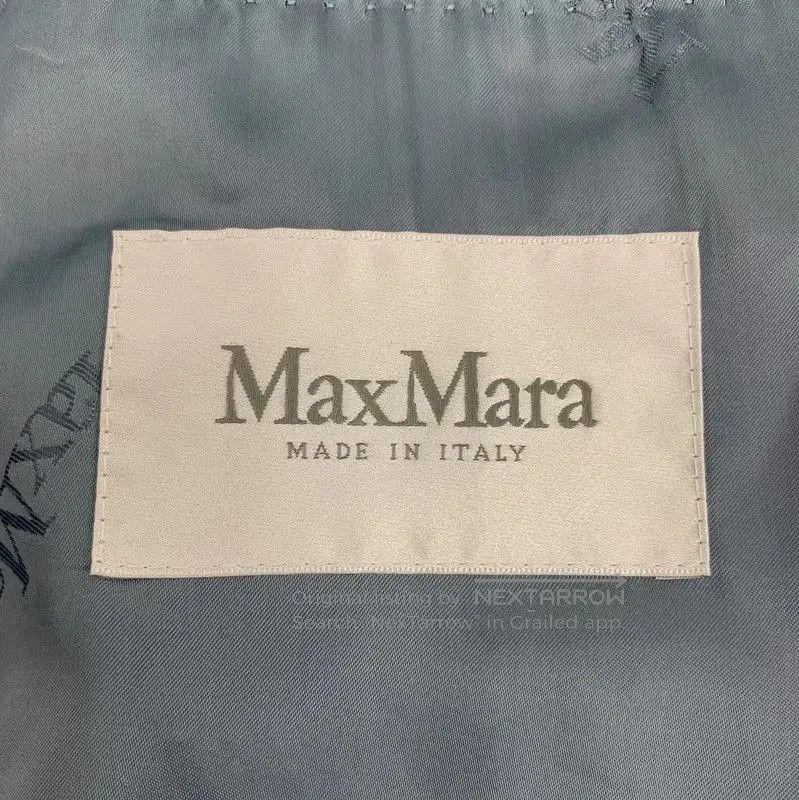 Max Mara MaxMara Elegant Blue Women's Coat . Size XS / US 0-2 / IT 36-38 - 5 Thumbnail
