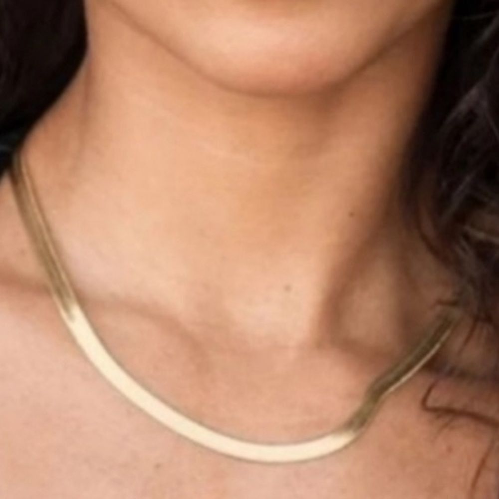 Other Jennifer Zeuner necklace 14k Hamilton yellow gold IP plating Size ONE SIZE - 1 Preview