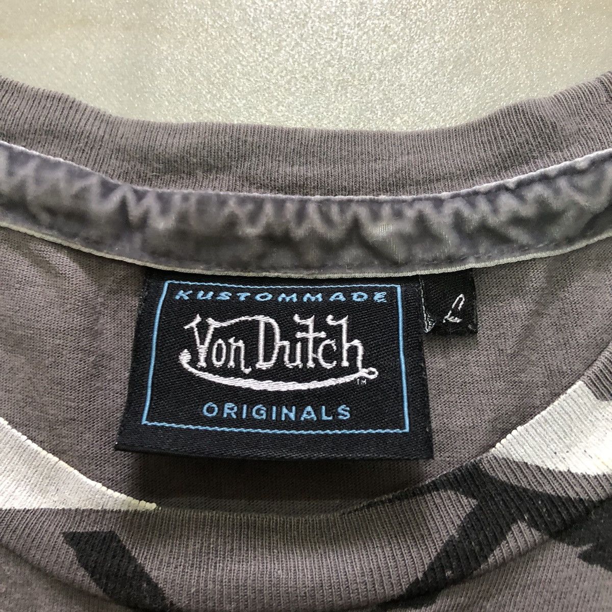 Von Dutch Von Dutch Ride or Die TShirt Size US L / EU 52-54 / 3 - 6 Thumbnail
