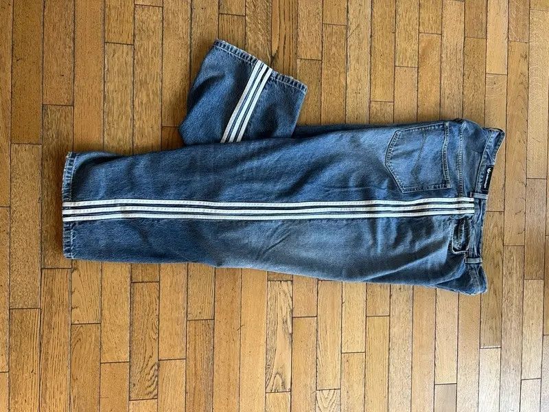 Adidas × Balenciaga Adidas x balenciaga denim blue destroy Size US 34 / EU 50 - 4 Thumbnail