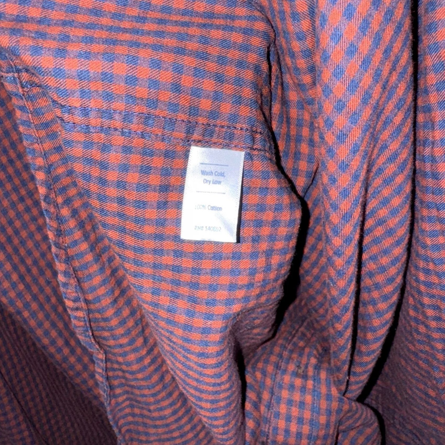 Marine Layer Marine Layer Shirt Mens Large Red Blue Plaid Button Down Long Sleeve Casual Size US L / EU 52-54 / 3 - 5 Thumbnail
