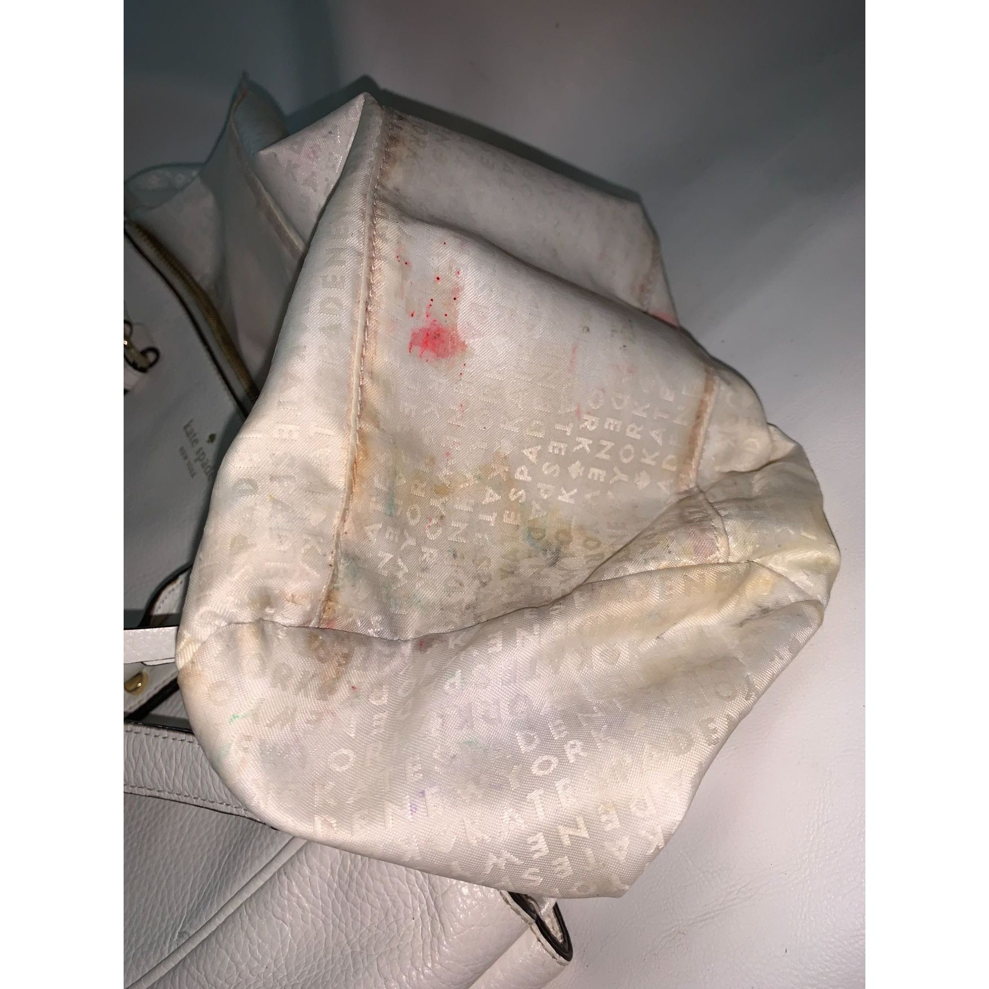 Kate Spade Kate Spade Mulberry Street Off White Pebble Leather Crossbod Size ONE SIZE - 10 Thumbnail