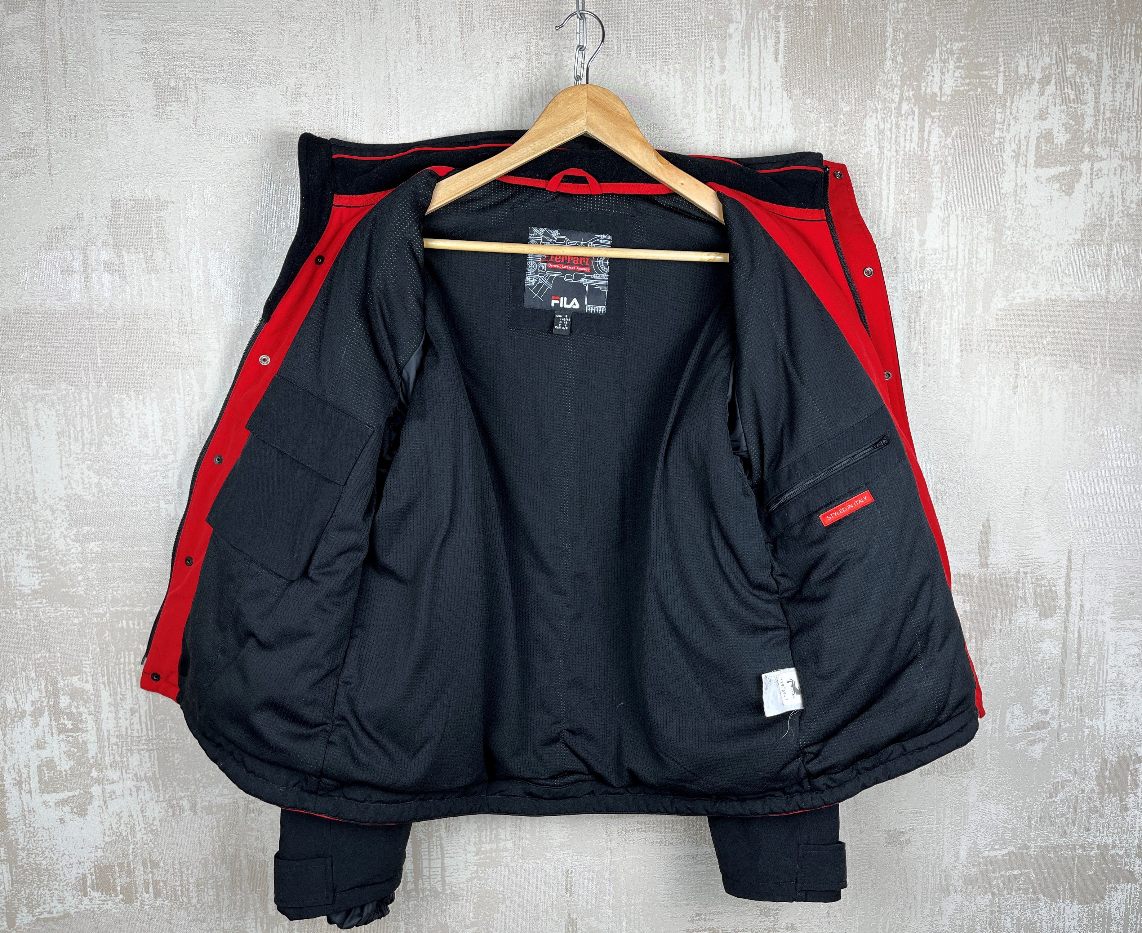 Ferrari Vintage Ferrari Fila Men's Racing Jacket Size US S / EU 44-46 / 1 - 6 Thumbnail