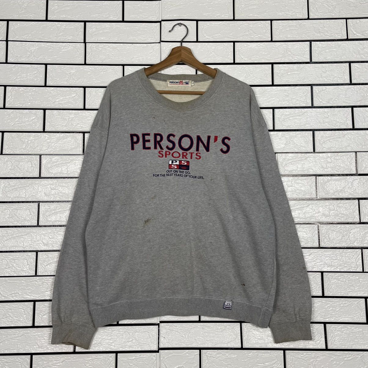 PERSON'S Person's Sport Big Logo Sweatshirt Size US M / EU 48-50 / 2 - 1 Thumbnail