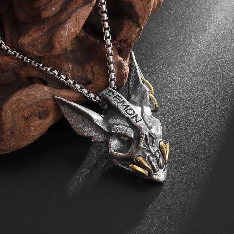 Jewelry × Vintage Gothic Bat Demon Necklace Size ONE SIZE - 2 Thumbnail