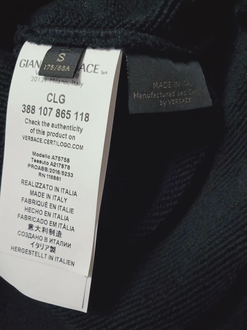 Versace Versace Long-sleeved sweatshirt Size US S / EU 44-46 / 1 - 4 Thumbnail