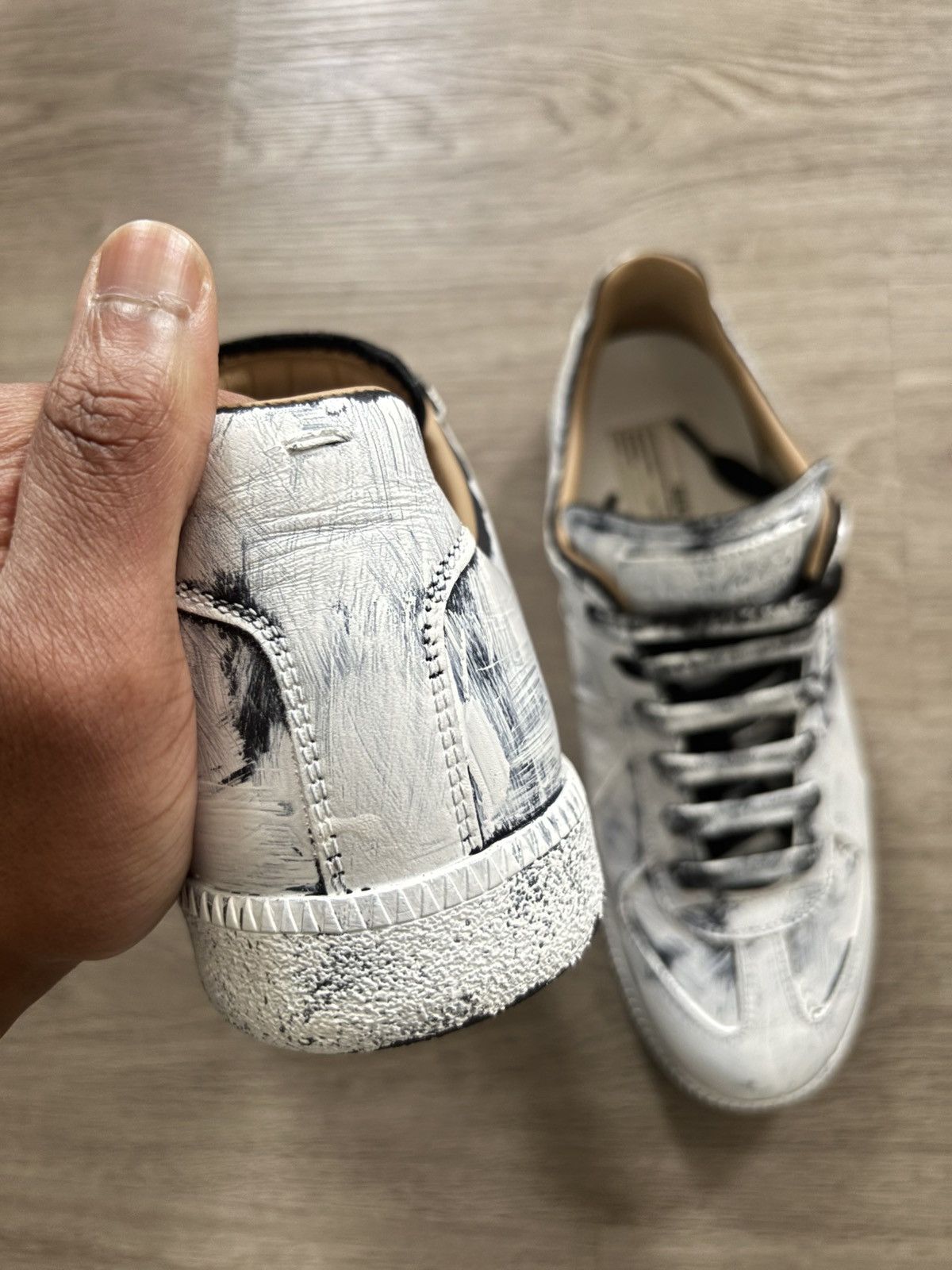 Maison Margiela Maison Margiela Paint Replica Gats Size US 8.5 / EU 41-42 - 7 Thumbnail