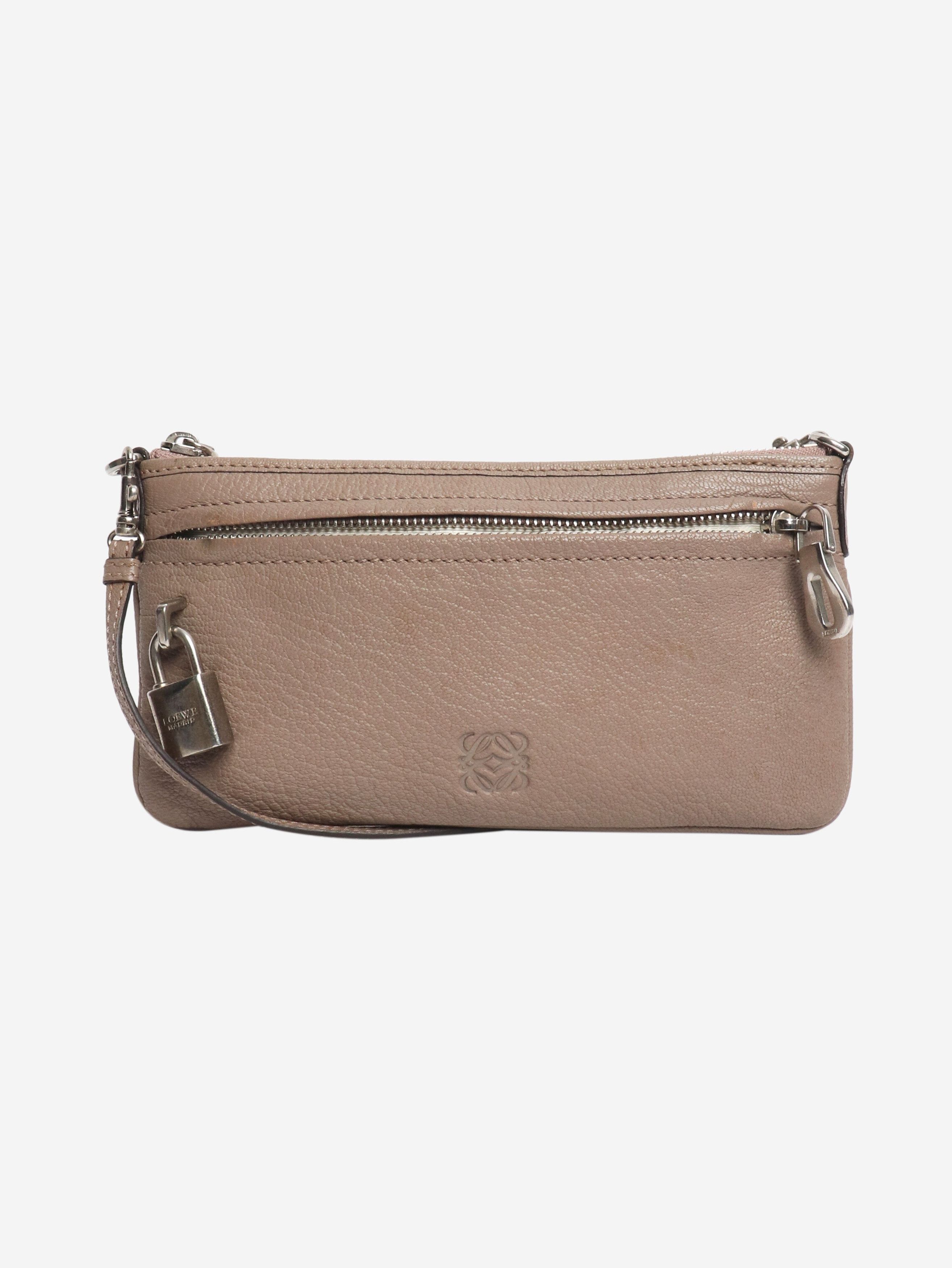 Loewe Brown leather cross-body bags pouch Size ONE SIZE - 1 Thumbnail