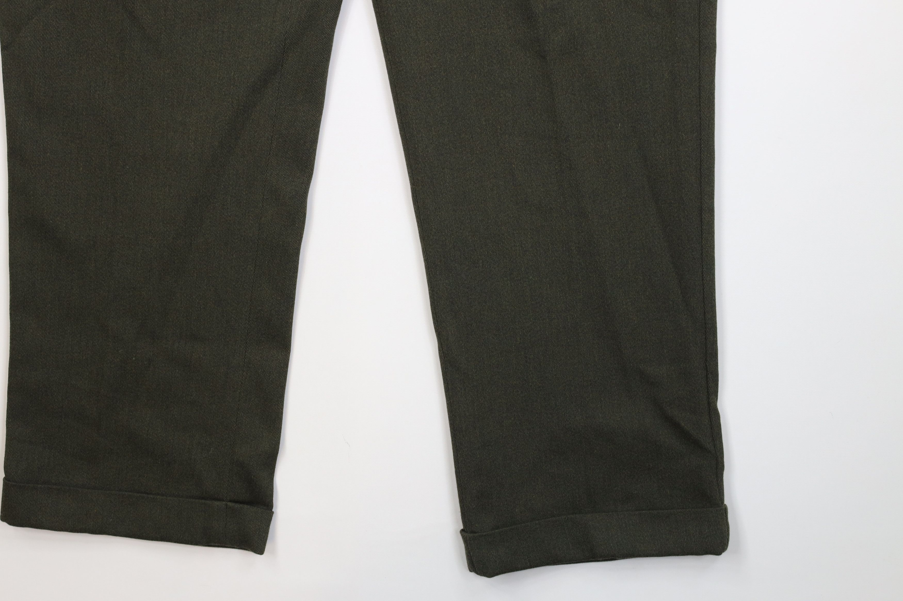 Nautica Vintage 90s Nautica Wide Leg Ribbed Whipcord Chino Pants Size US 38 / EU 54 - 5 Thumbnail