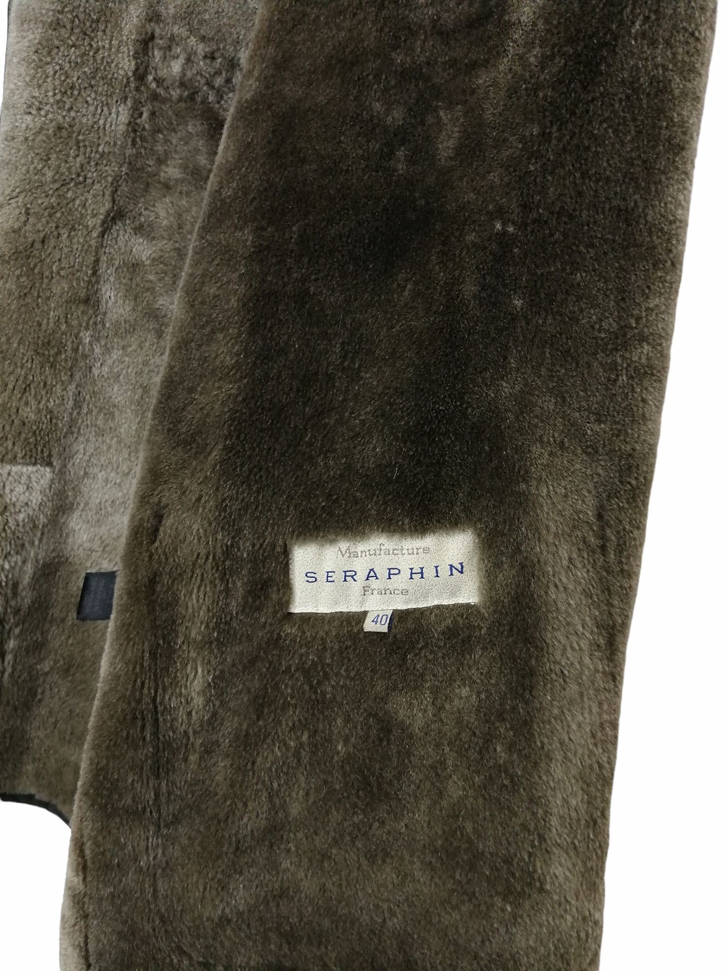 SERAPHIN Seraphin France Mouton Shearling Leather Jacket RRP 7200$ Size US L / EU 52-54 / 3 - 10 Thumbnail