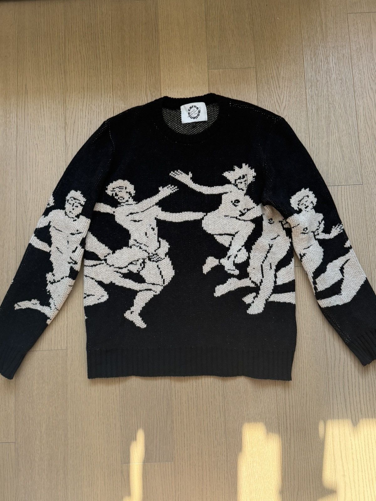 Never Ending Horny Knit Wool Sweater
