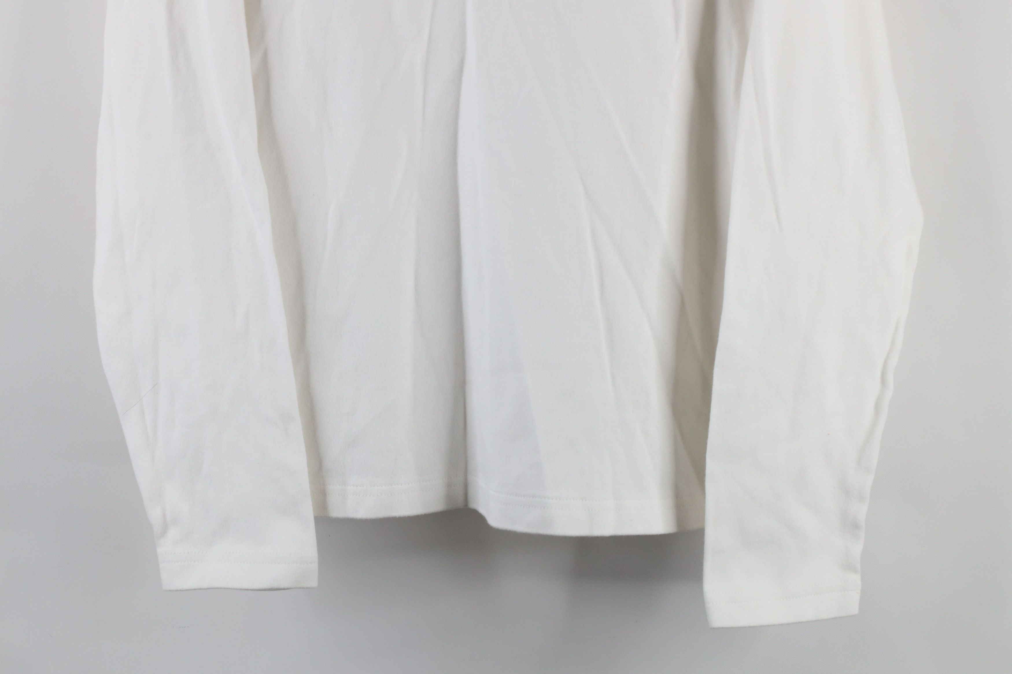 Vintage Vintage 90s Streetwear Pumpkin Turtleneck T-Shirt White Size M / US 6-8 / IT 42-44 - 3 Thumbnail