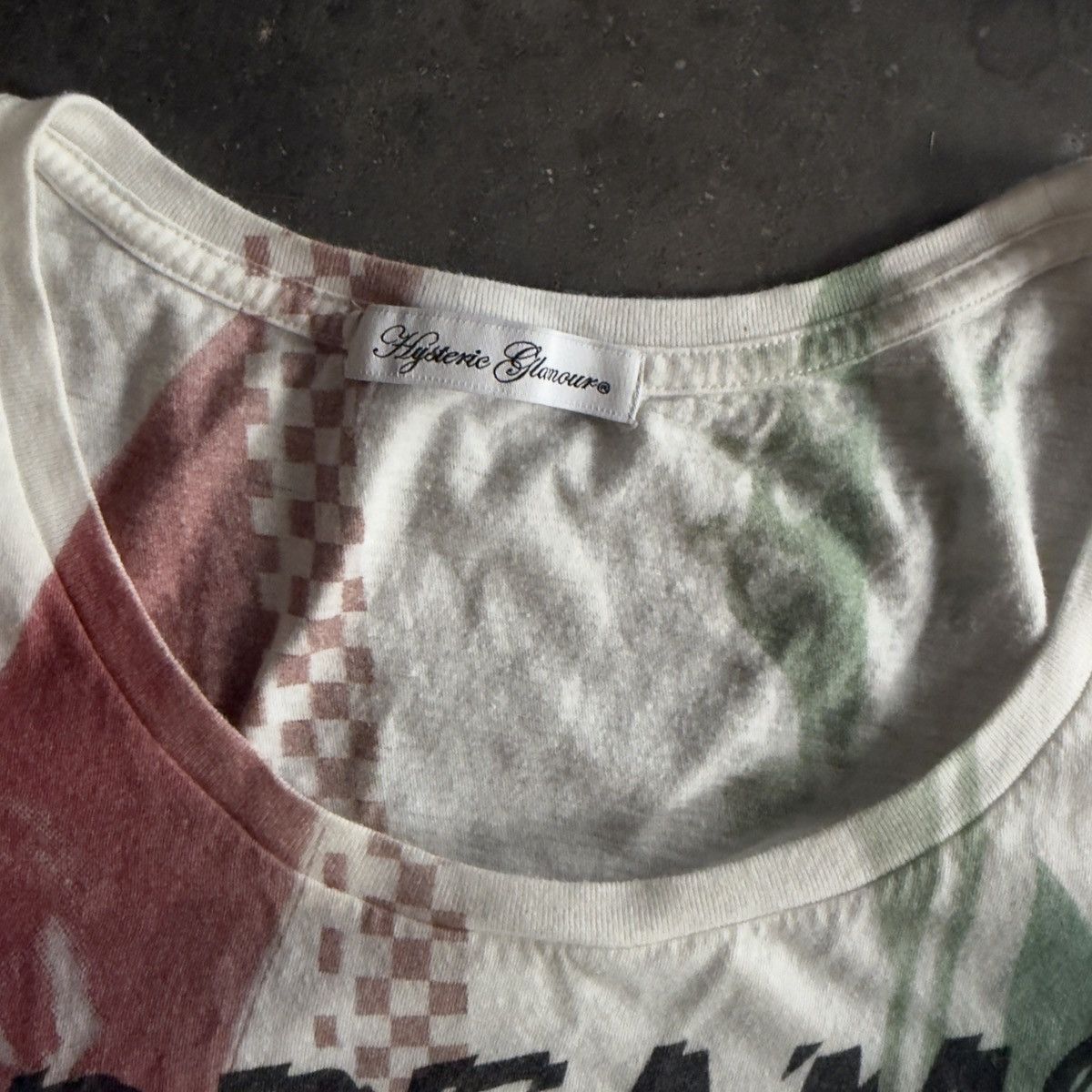 Hysteric Glamour “DREAMS BURN DOWN” Tee.