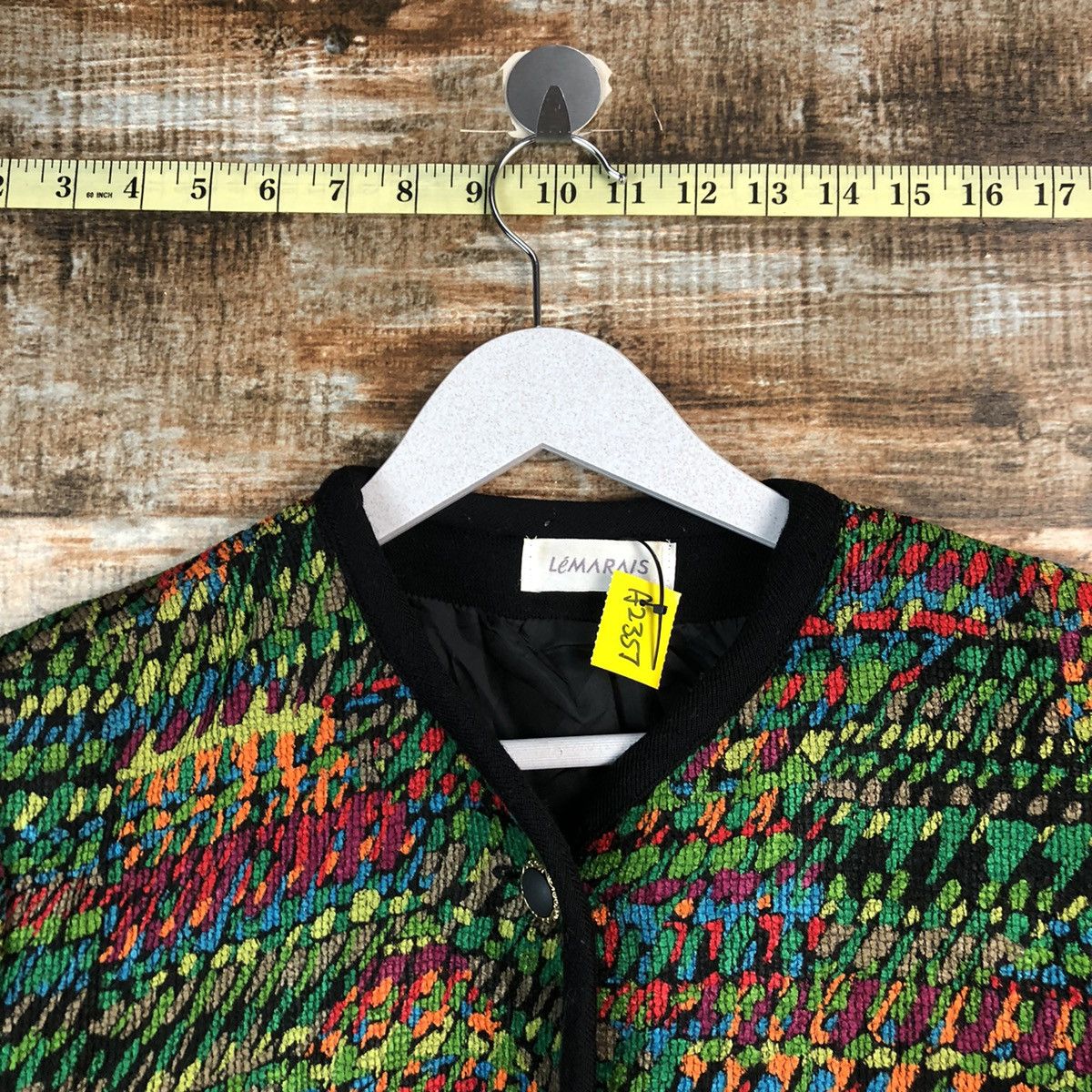 Japanese Brand Le marais Green Cardigan Knitwear #A2357 Size S / US 4 / IT 40 - 2 Thumbnail
