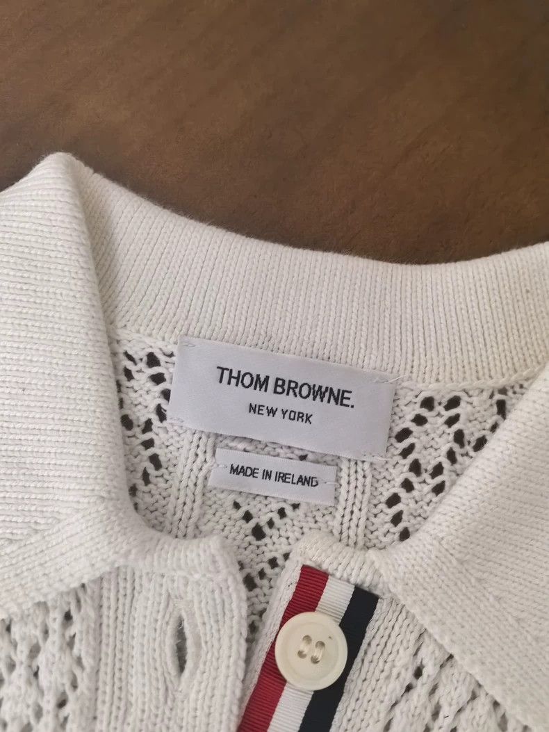 Thom Browne Thom Browne size40 Short-sleeved cardigan Size M / US 6-8 / IT 42-44 - 4 Thumbnail