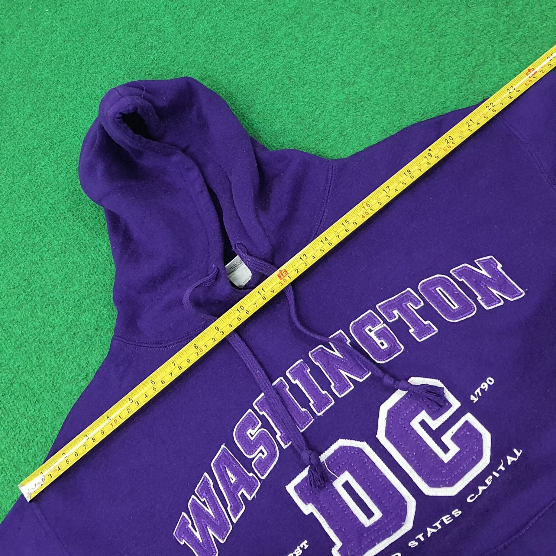 DC Vintage DC Washington United State Capital Hoodie C246N26 Size US M / EU 48-50 / 2 - 8 Thumbnail