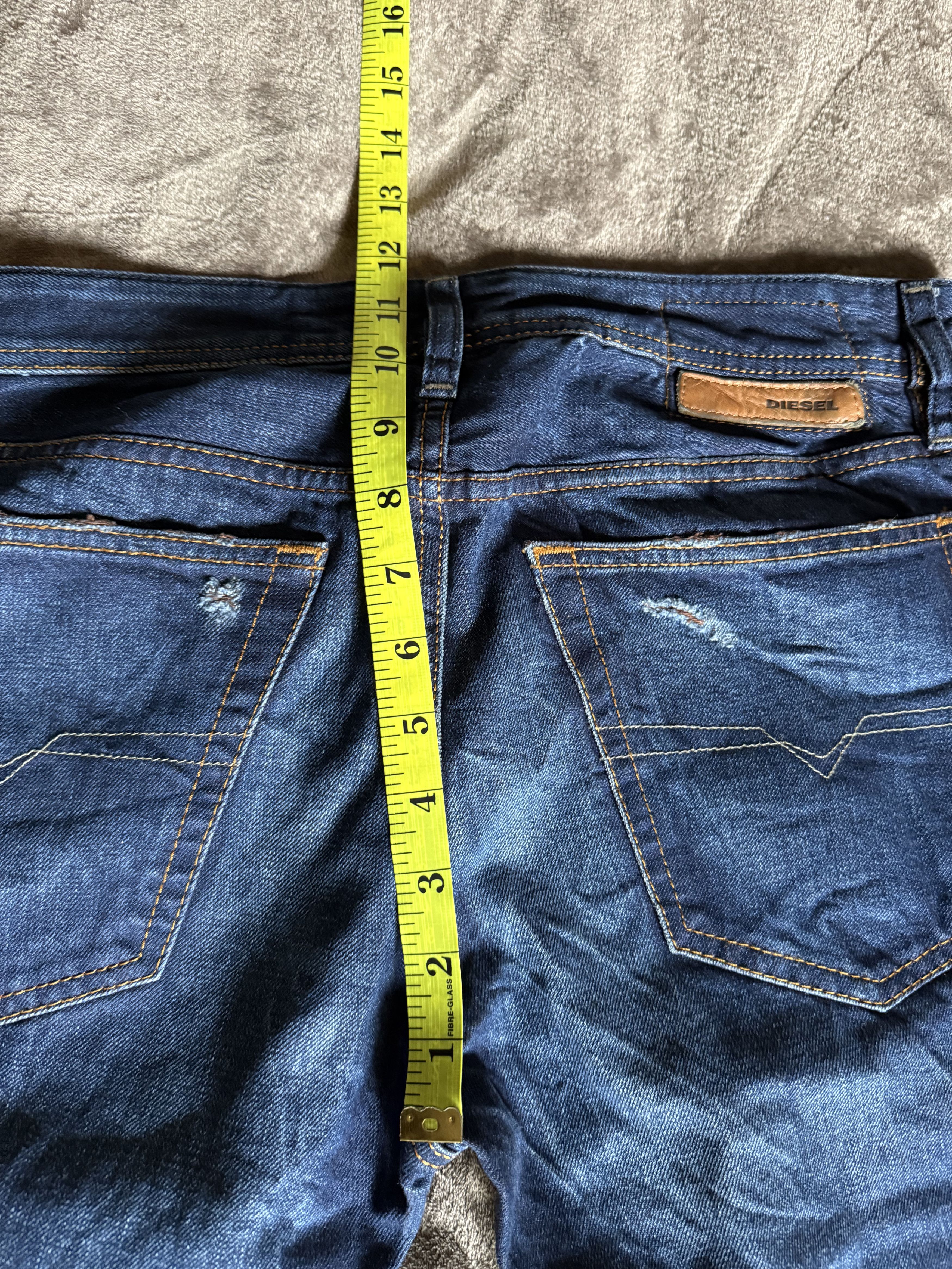 Diesel Black Gold Diesel Regular Slim Bootcut, RED Weft Size US 31 - 17 Thumbnail