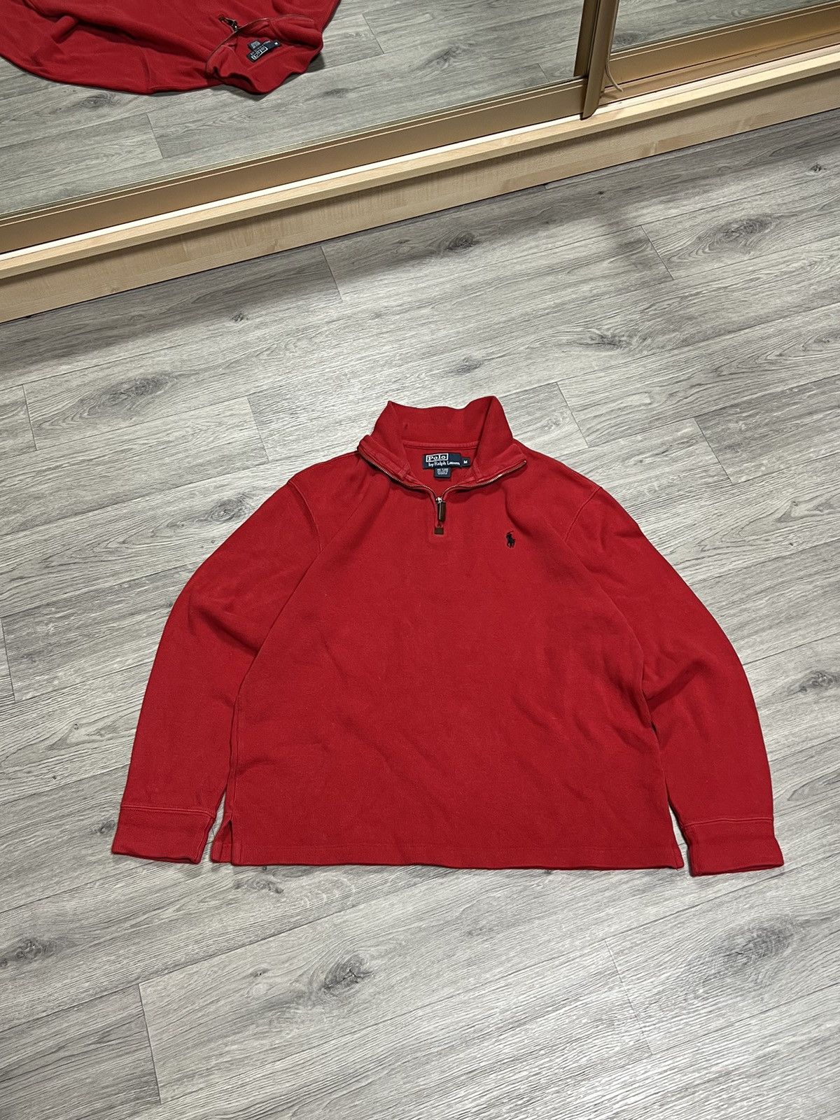 Polo Ralph Lauren × Vintage Polo Ralph Lauren vintage men’s half zipper size M Size US M / EU 48-50 / 2 - 1 Thumbnail