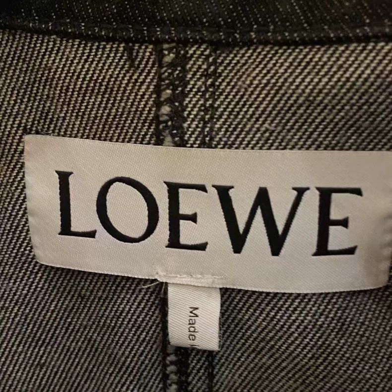 Loewe LOEWE Rainbow striped casual denim jacket Size 4XL / US 24-26 - 4 Thumbnail