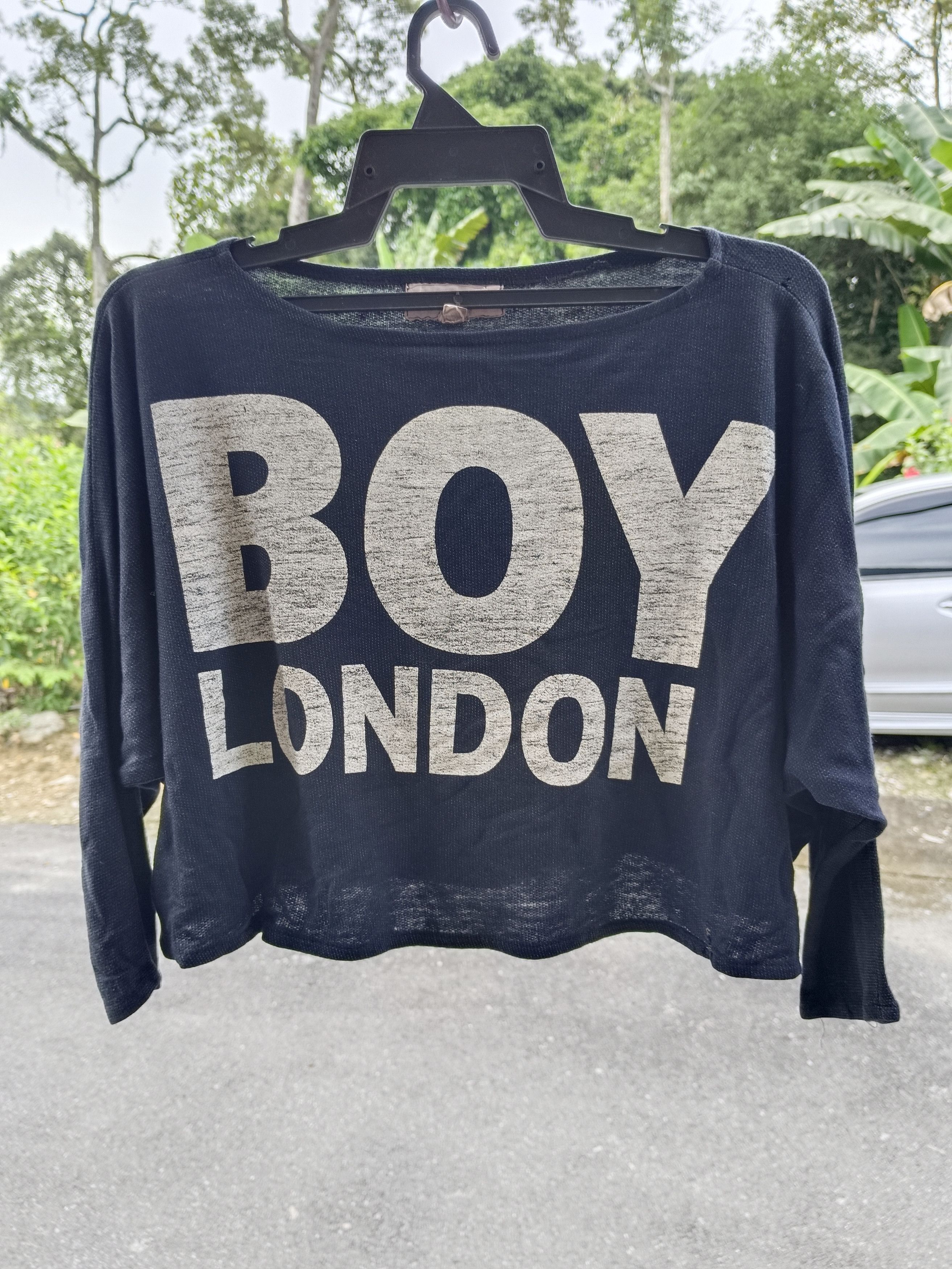 Boy London 80s VERY RARE DISTRESSED SEDI BOY LONDON CROPPED Size M / US 6-8 / IT 42-44 - 1 Thumbnail