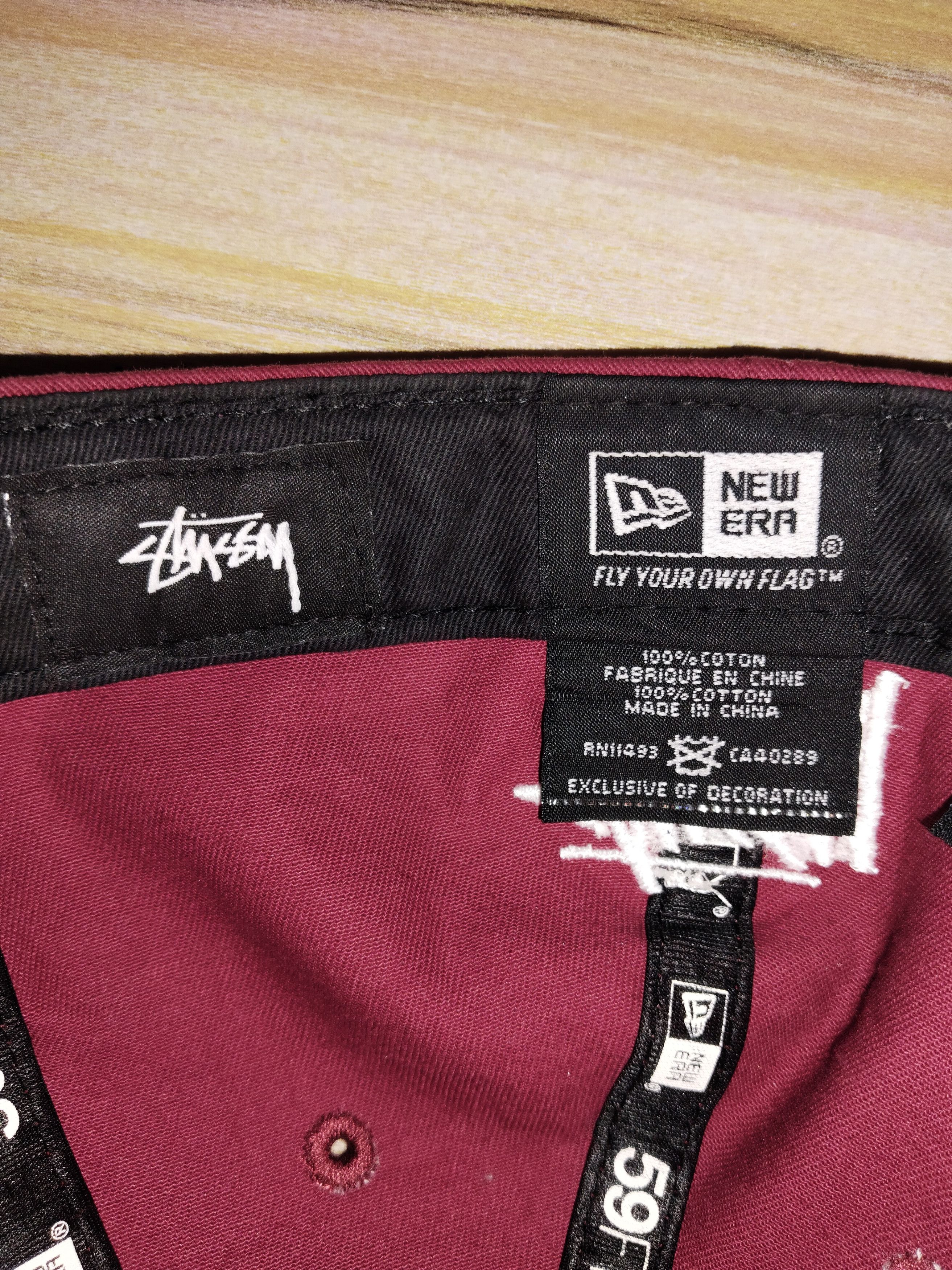 New Era × Stussy STUSSY x NEW ERA Fitted Cap Size ONE SIZE - 8 Thumbnail
