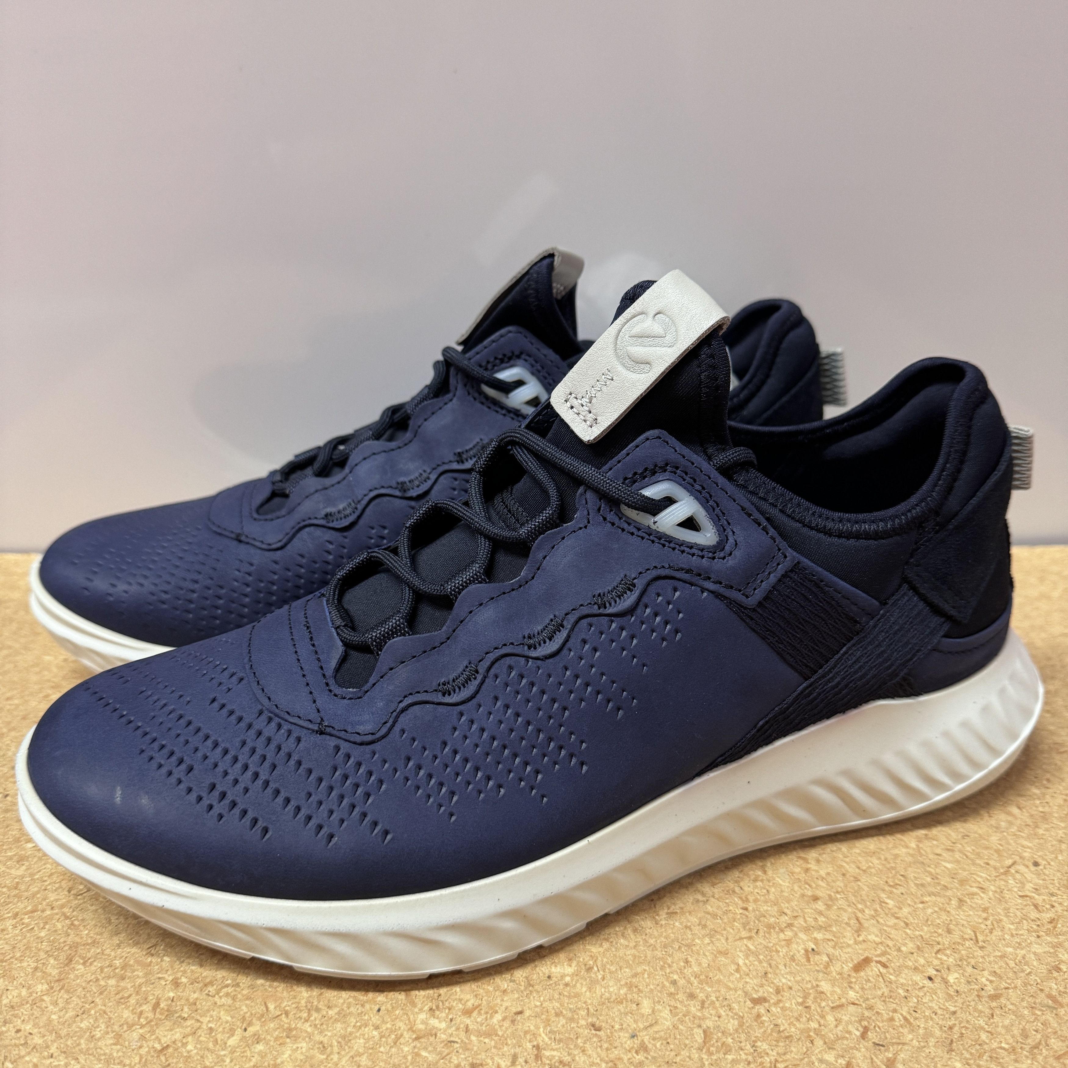 image of Ecco Men's St 1 Lite 50421460028 Shoes in Blue