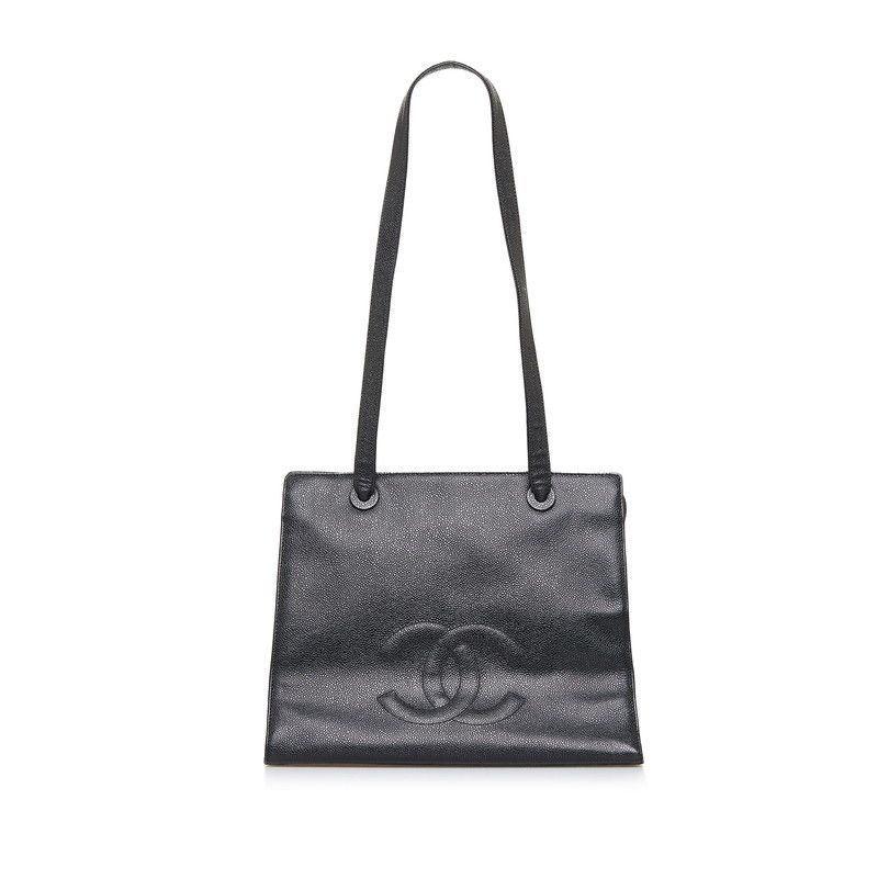 Chanel Black Leather Quilted 
