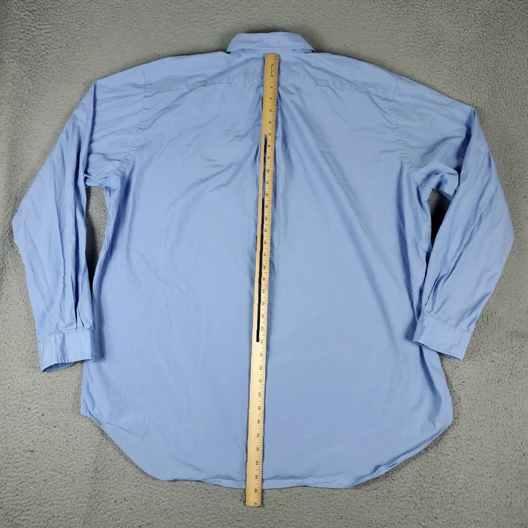Ralph Lauren Ralph Lauren Shirt Mens 2XLT Blue Pony Button-Up Long Sleeve Classic Fit Size US XXL / EU 58 / 5 - 4 Thumbnail