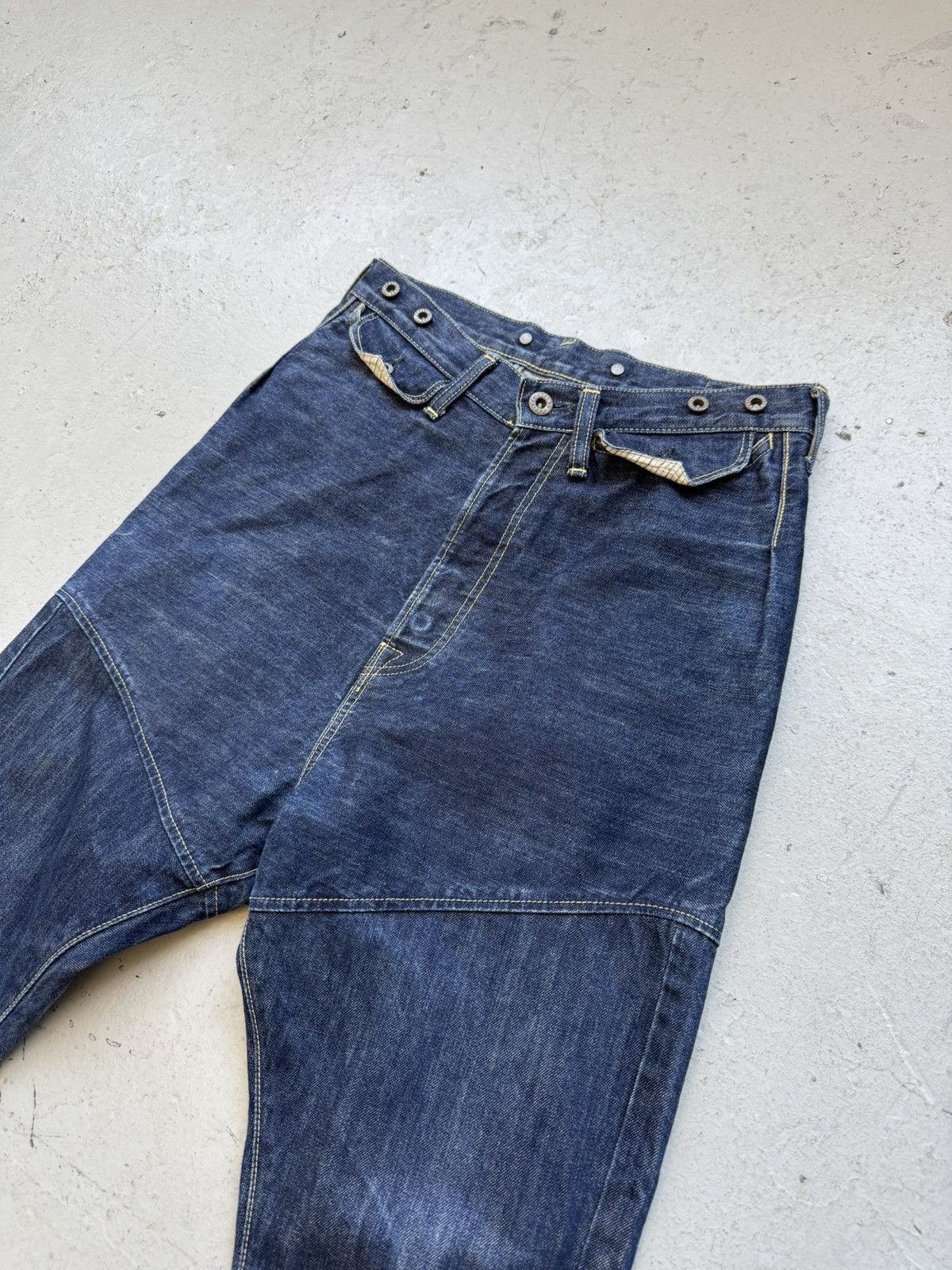 Kapital Kapital Respect Your Elders Denim Size US 29 - 2 Thumbnail