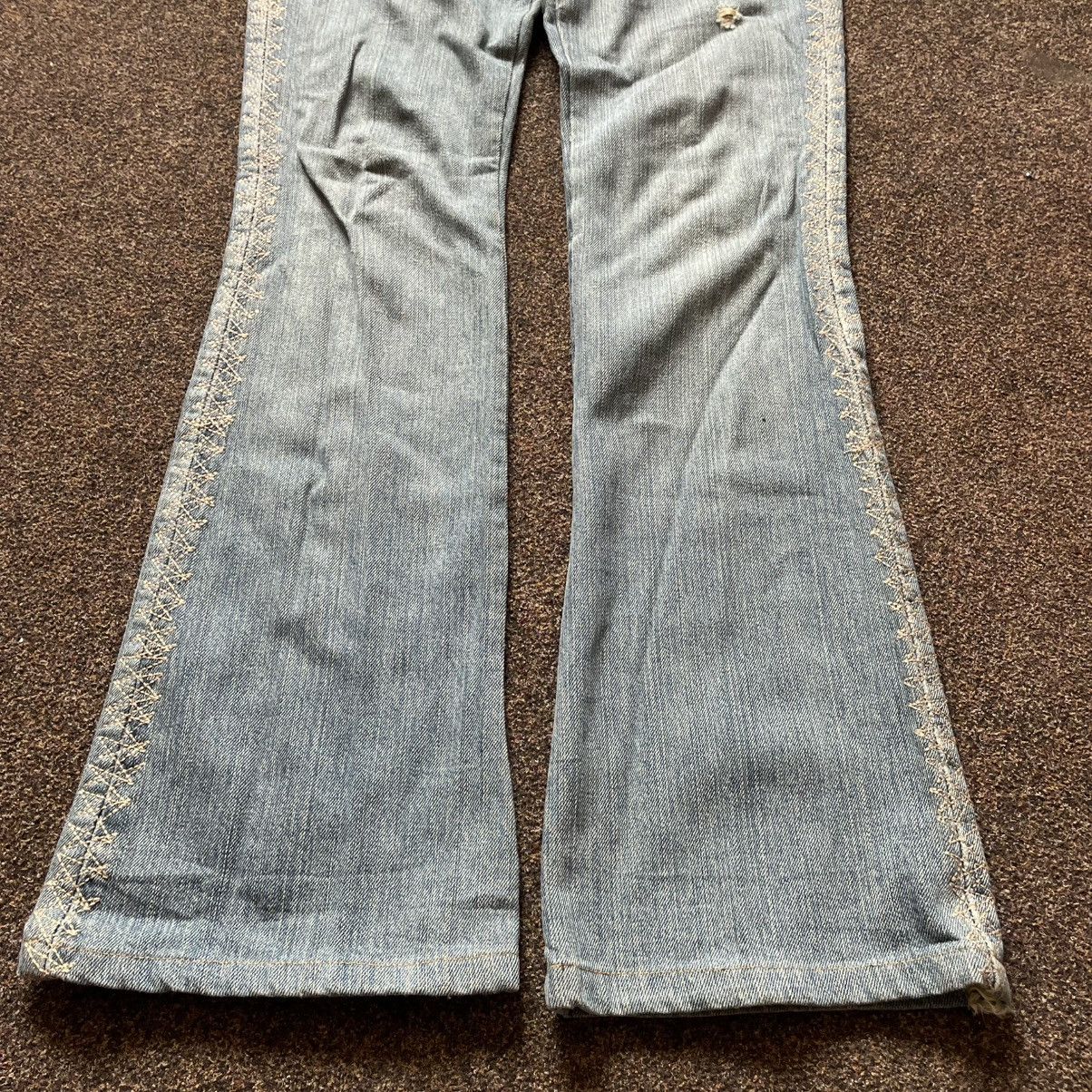 Vintage Vintage Y2K Faded Flare Bootcut Jeans Skate Streetwear 33 Size 33" - 2 Thumbnail