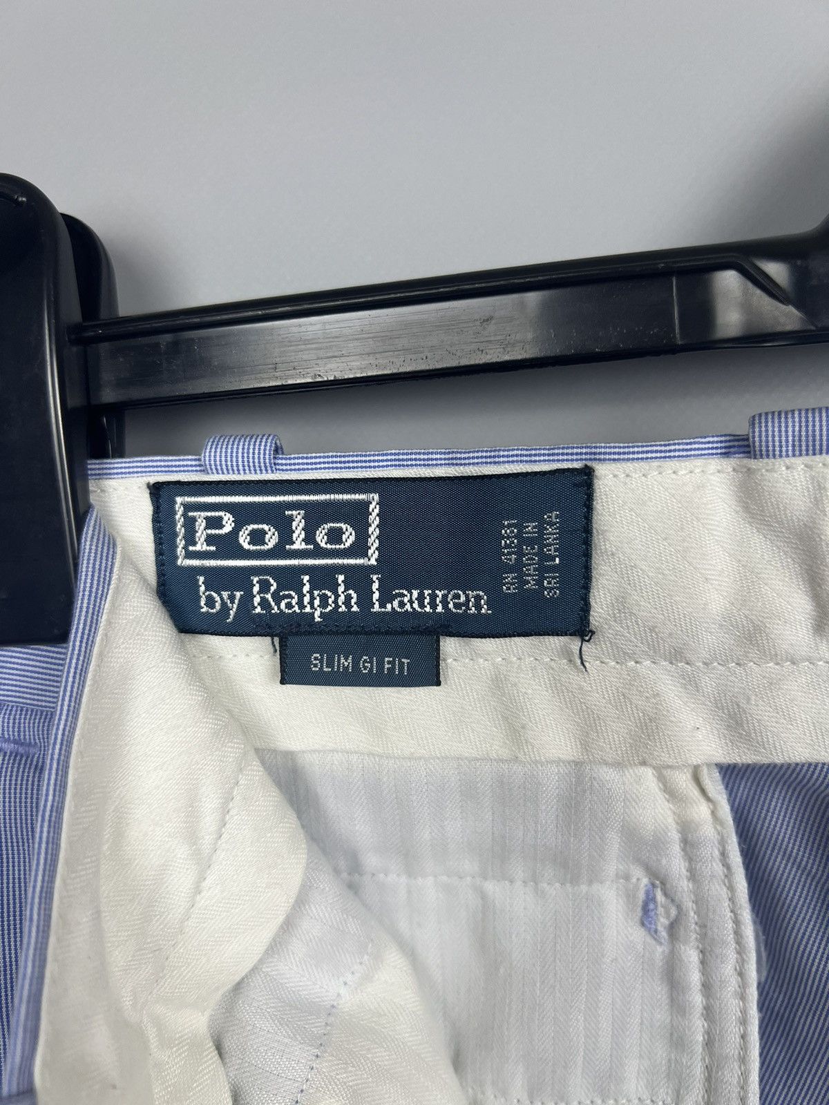 Designer × Polo Ralph Lauren × Vintage (W30) Polo Ralph Lauren vintage cotton chino shorts Size US 30 / EU 46 - 6 Thumbnail