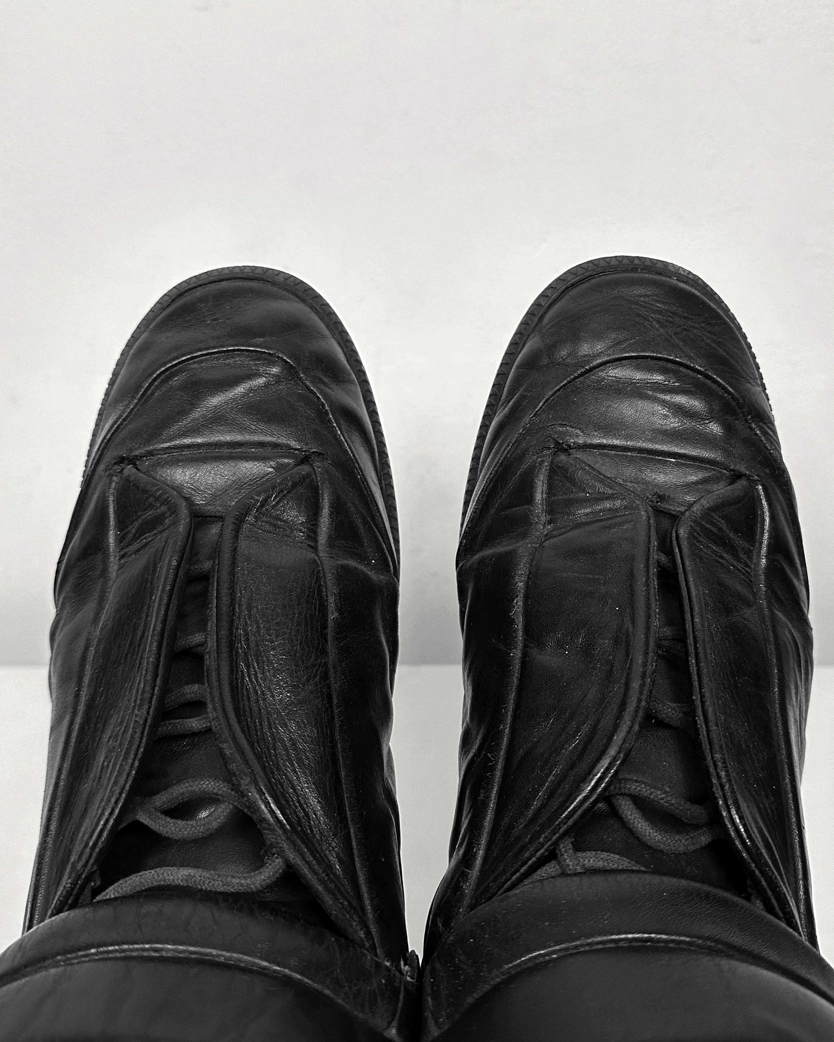 Maison Margiela Maison Margiela Future High Black Sneakers Size US 12 / EU 45 - 5 Thumbnail