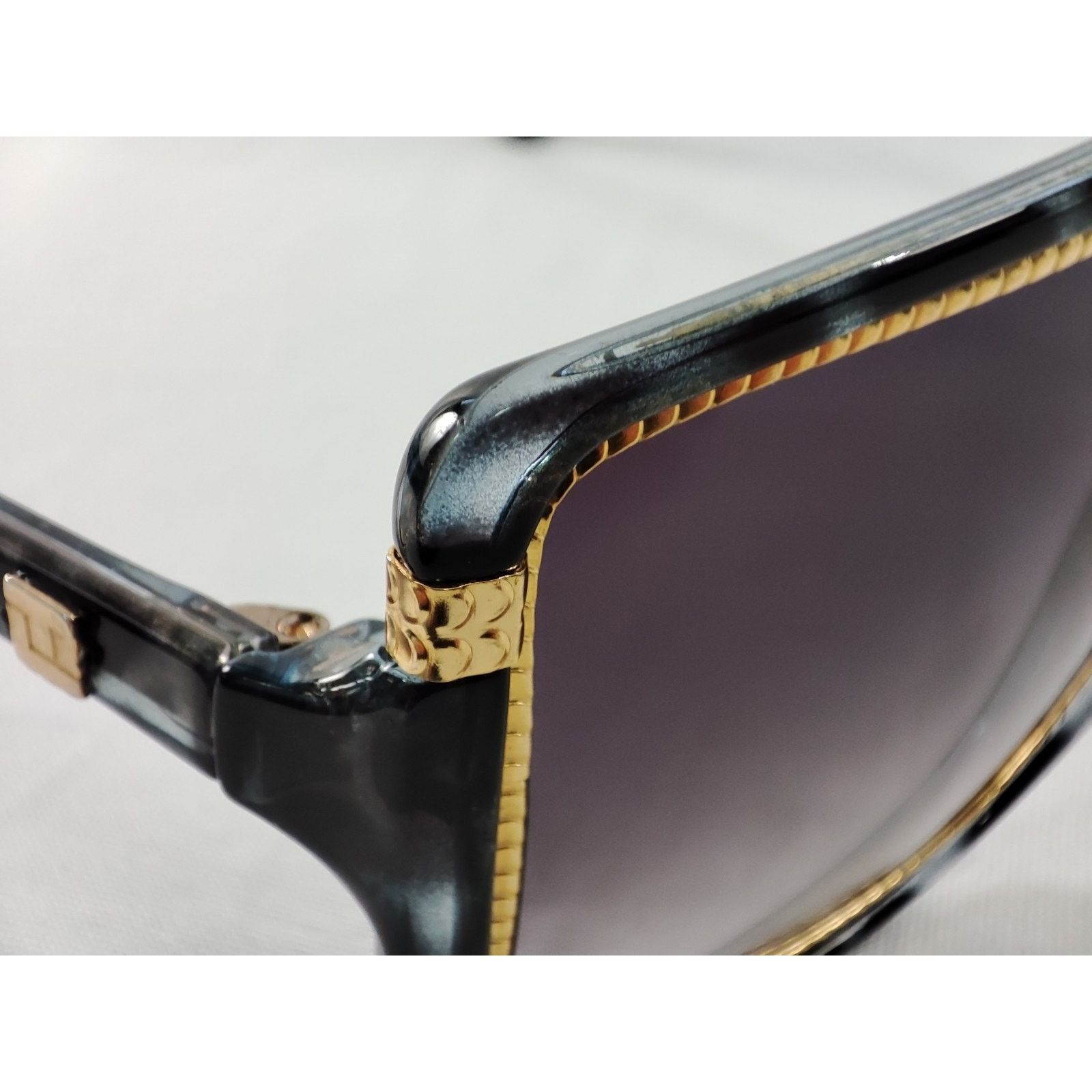TED LAPIDUS Vintage Ted Lapidus Paris TL 15 09 Sunglasses 1970s France Size ONE SIZE - 8 Thumbnail