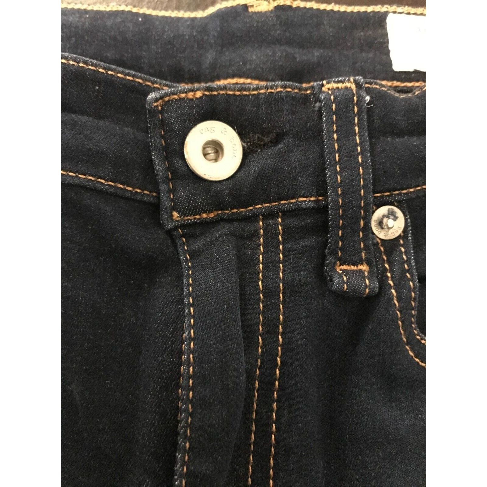 Rag & Bone Rag & Bone Women's Cate Mid-Rise Ankle Skinny Jeans-Size 27 Size 27" / US 4 / IT 40 - 4 Thumbnail