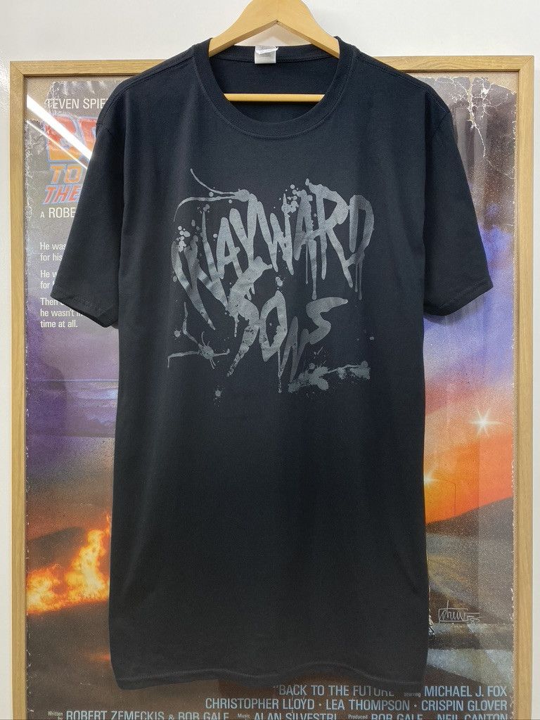 Band Tees × Gildan Wayward Sons Tonal Spellout Logo Band Promo Tee Size US XL / EU 56 / 4 - 1 Thumbnail