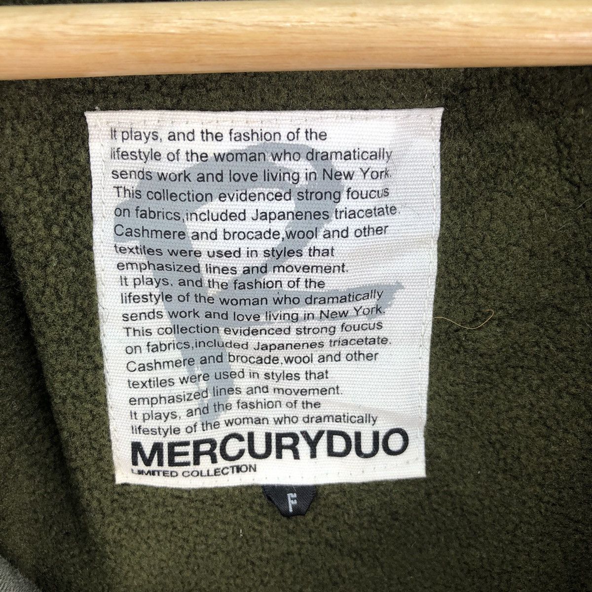 Japanese Brand MercuryDuo Japan Limited Collection Army Jacket Size US L / EU 52-54 / 3 - 12 Thumbnail