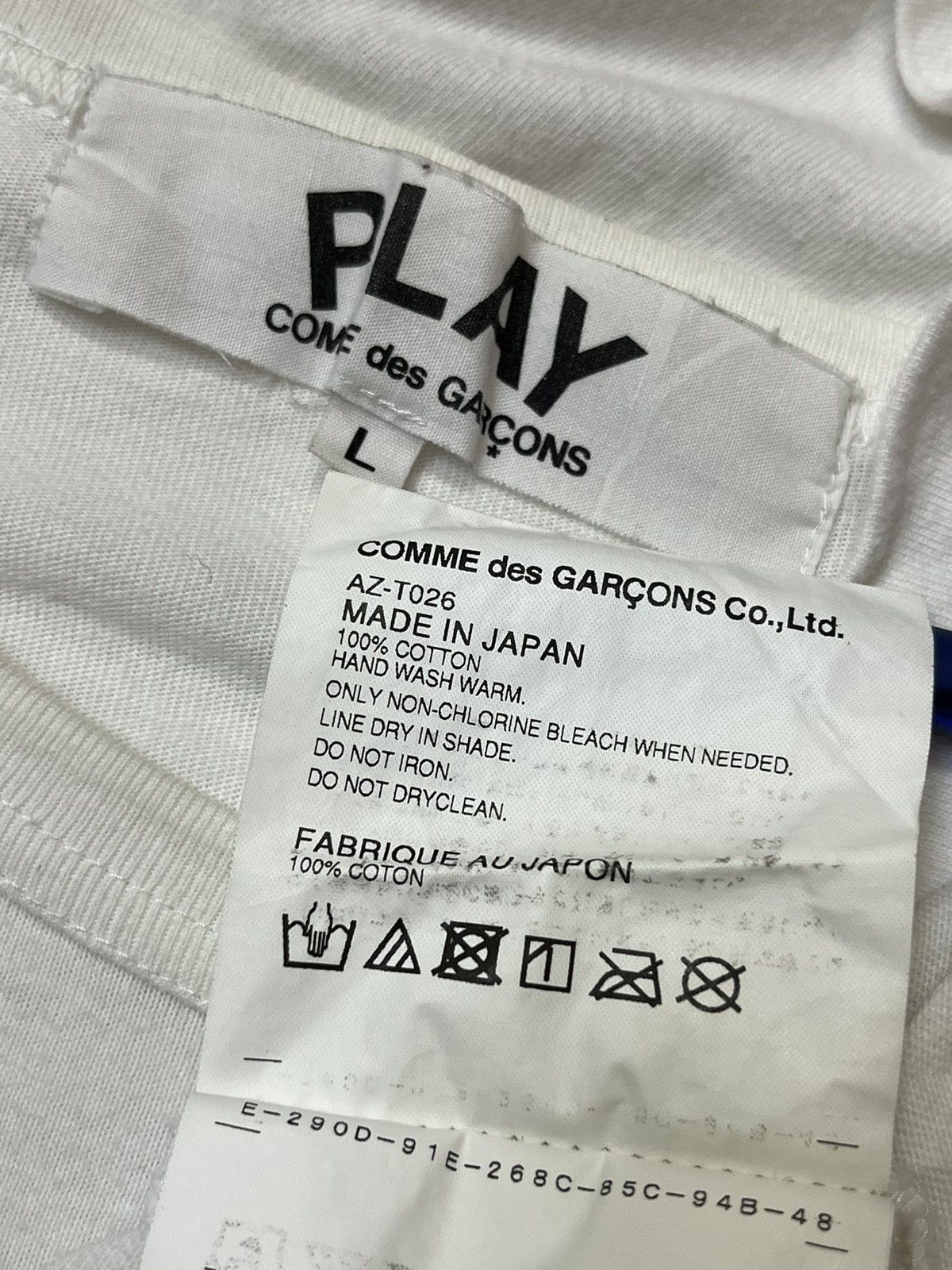 Comme des Garcons PLAY ICONIC🔥PLAY COMME DES GARCONS CDG RED HEART TEE SHIRT Size US M / EU 48-50 / 2 - 9 Thumbnail