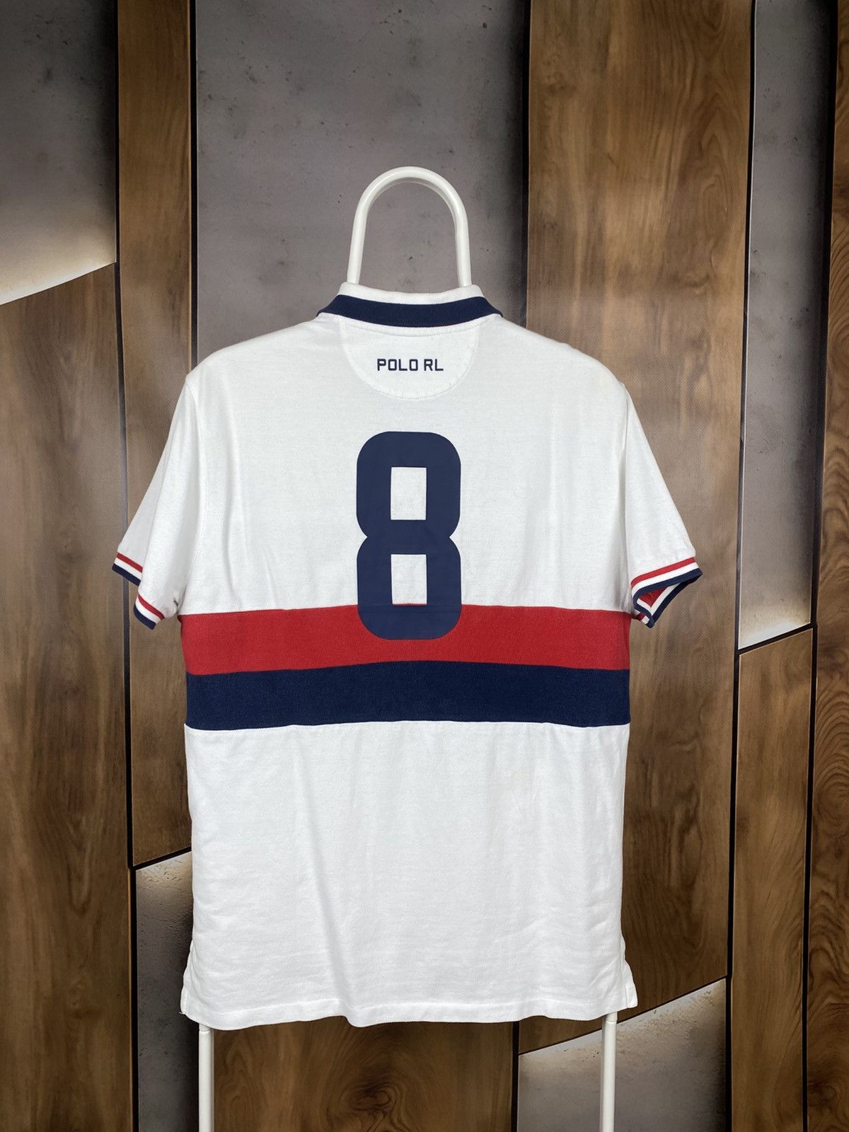 Polo Ralph Lauren 🎠Vintage 00s Polo T-Shirt Polo Ralph Lauren England Racing🎠 Size US M / EU 48-50 / 2 - 2 Thumbnail