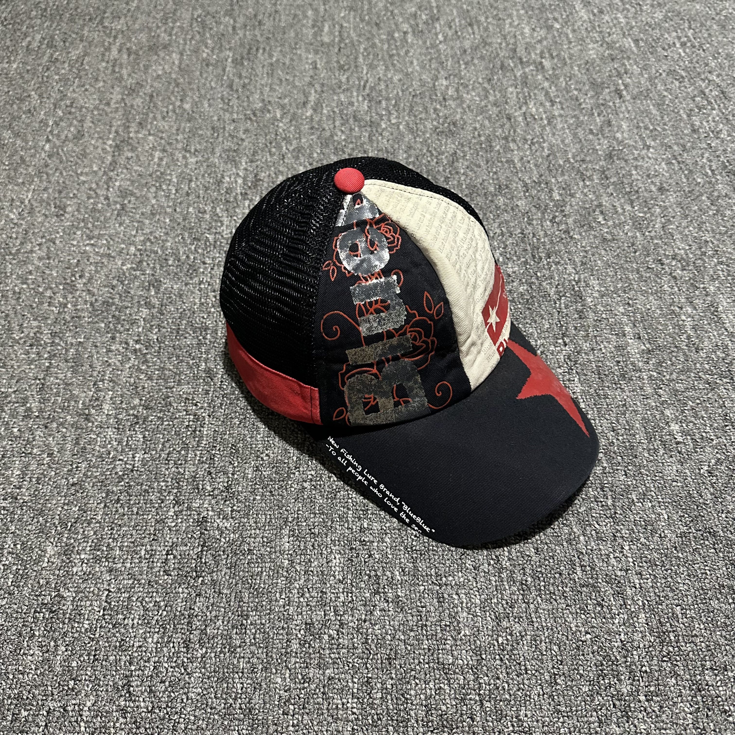 Blue Blue Japan Vintage Blue Blue Japan Trucker Hat Size ONE SIZE - 2 Thumbnail