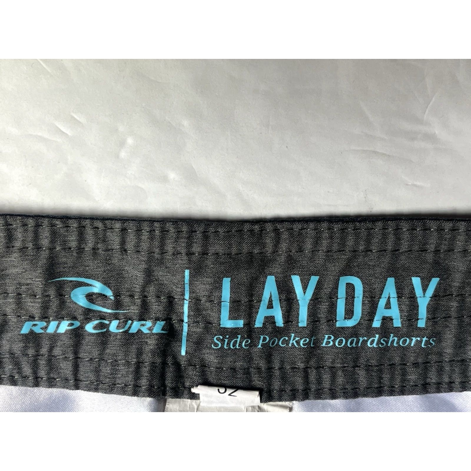 Rip Curl RIP CURL Swim Shorts Black Mens 32 Drawstring Elastic Waist Pockets Floral Beach Above-the-Knee Swim Bottom Men Size US 32 / EU 48 - 7 Thumbnail