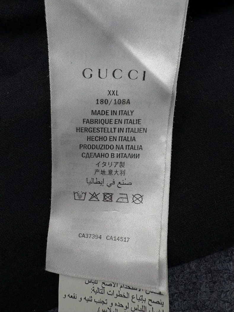 Gucci Gucci Black lightning logo short sleeves 2501-Nextarrow Size US XXL / EU 58 / 5 - 7 Thumbnail